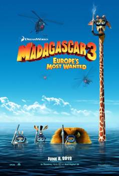 Madagascar 3: Os Procurados  Dublado